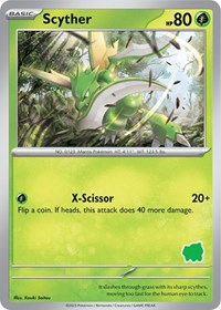 Scyther from My First Battle Pokemon card image