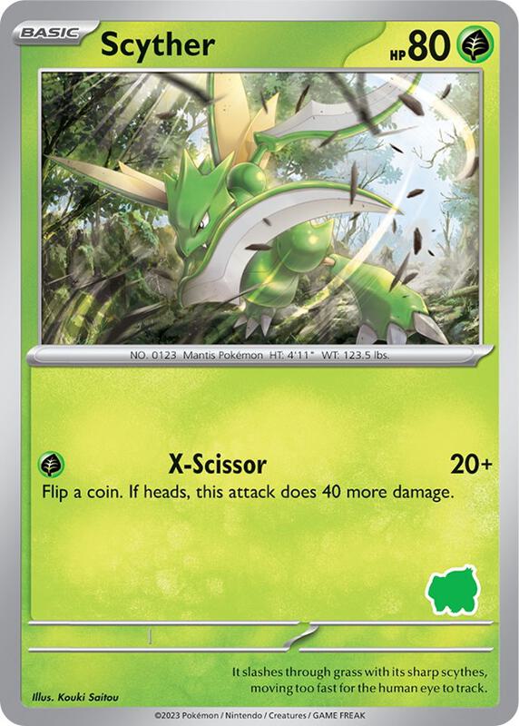 Scyther  from My First Battle