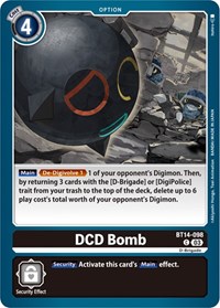 DCD Bomb - Blast Ace - Digimon card