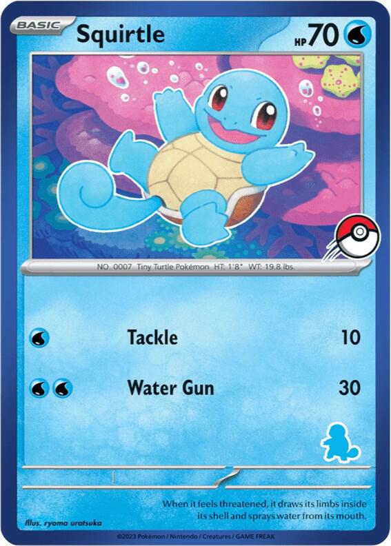 Squirtle (Blue Border)  from My First Battle