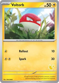 Voltorb from My First Battle Pokemon card image