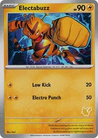 Electabuzz from My First Battle Pokemon card image