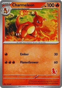 Charmeleon from My First Battle Pokemon card image