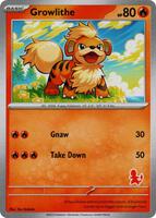 Growlithe from My First Battle Pokémon card set