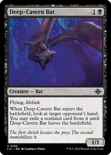 Deep-Cavern Bat - The Lost Caverns of Ixalan - magic