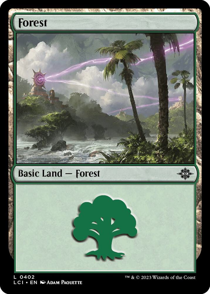 Forest (0402) - The Lost Caverns of Ixalan - Magic: The Gathering