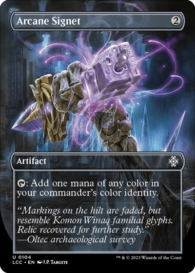 Arcane Signet Borderless