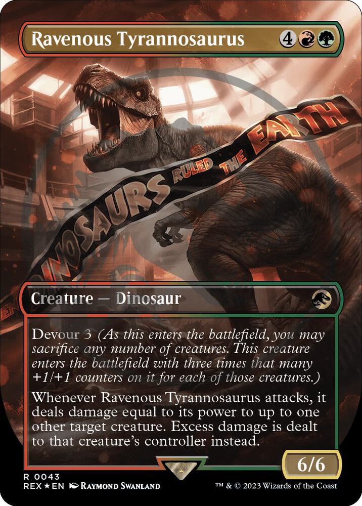 Ravenous Tyrannosaurus 6/6 マジック：ザ・ギャザリング 524299_in_1000x1000.jpg