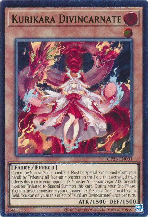 Kurikara Divincarnate (UTR) - OTS Tournament Pack 23 - YuGiOh