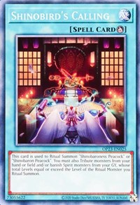 Shinobird's Calling - OTS Tournament Pack 23 - Yu-Gi-Oh! card