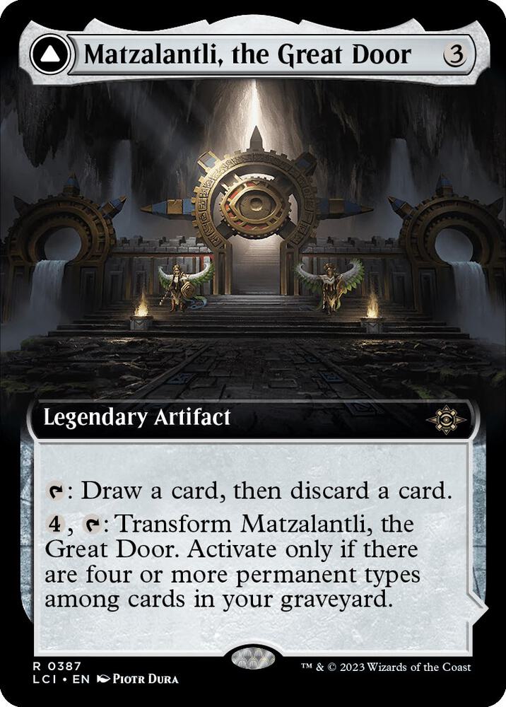 Matzalantli, the Great Door (Extended Art) - The Lost Caverns of