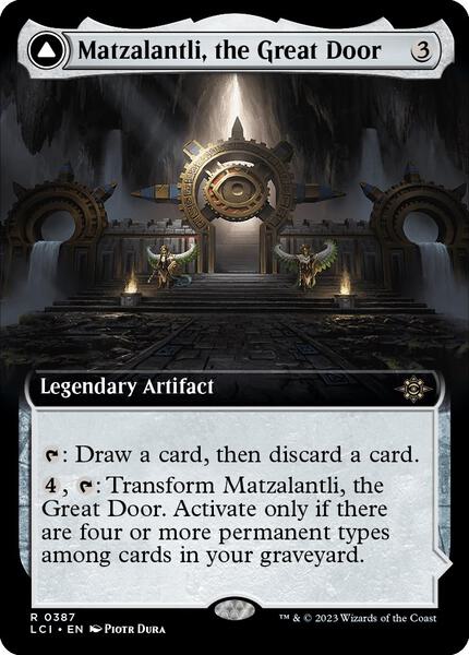 Matzalantli, the Great Door (Extended Art) - The Lost Caverns of