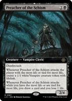 MTG  (英)  Preacher Preacher of the Schism (Extended Art) - The Lost Caverns of Ixalan