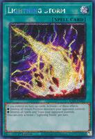 Lightning Storm (Platinum Secret Rare) - 25th Anniversary Rarity