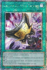 Triple Tactics Talent (Quarter Century Secret Rare) - 25th Anniversary Rarity Collection