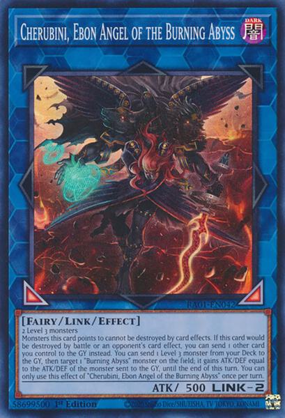 ダークフュージョン 25th Cherubini, Ebon Angel of the Burning Abyss - 25th
