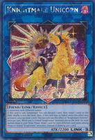 unicorn yugioh cards Sunlight - BP03-EN064 - Rare may be 1st or Unlimited Edition Knightmare Unicorn (alternate art) -