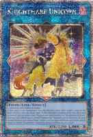 Knightmare Unicorn (Alternate Art) (Quarter Century Secret Rare