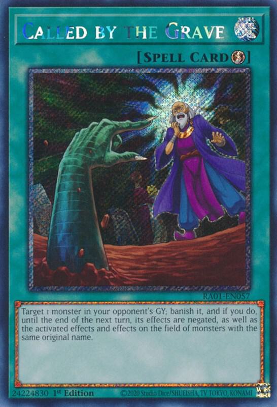 Called by the Grave (Platinum Secret Rare) - 25th Anniversary
