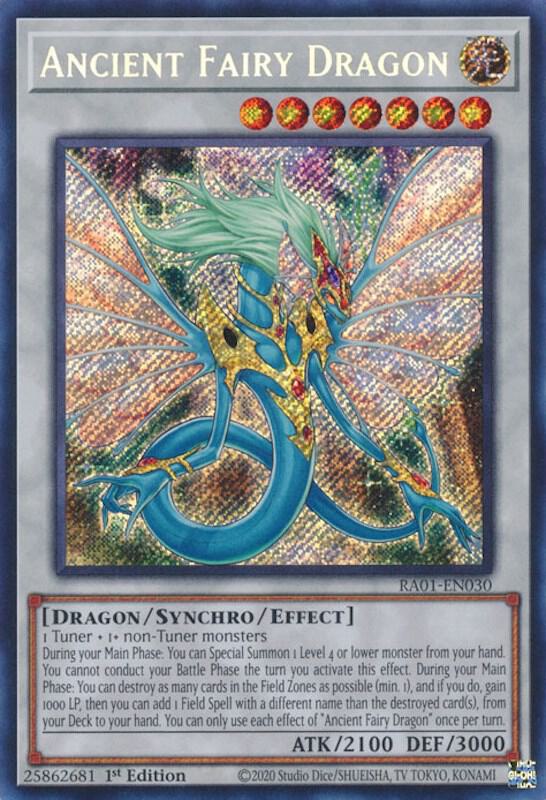 Ancient Fairy Dragon (Secret Rare) - 25th Anniversary Rarity