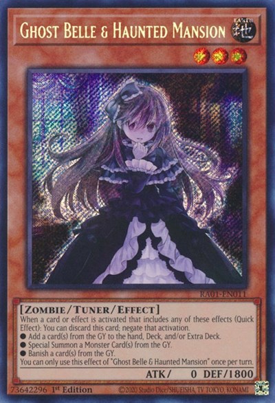 Ghost Belle & Haunted Mansion (Secret Rare)
