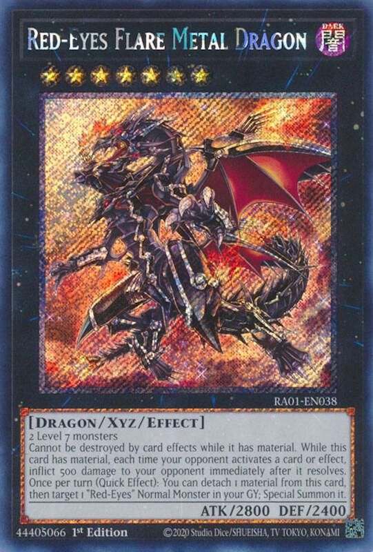 Red-Eyes Flare Metal Dragon