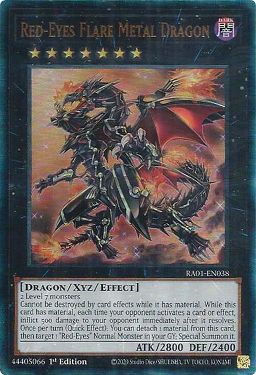 Red-Eyes Flare Metal Dragon