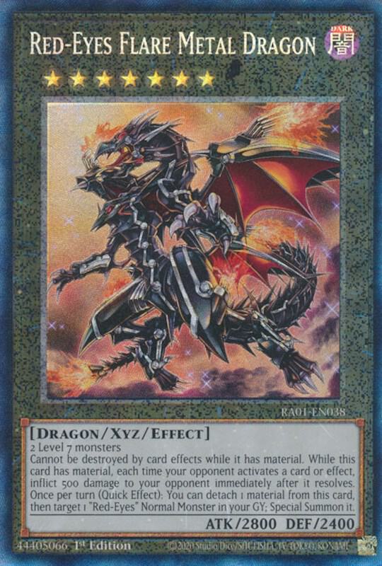 Red-Eyes Flare Metal Dragon