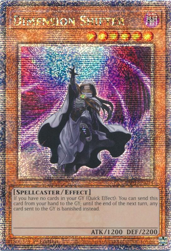 Dimension Shifter (Quarter Century Secret Rare) - 25th Anniversary