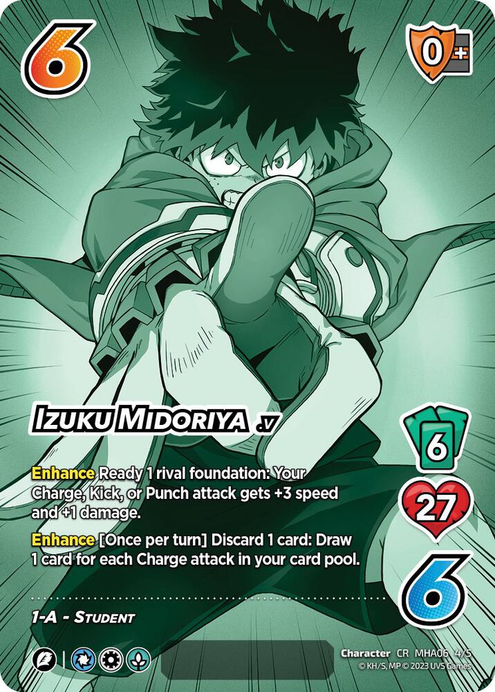 Izuku Midoriya (Serial Numbered) - UniVersus: My Hero Academia
