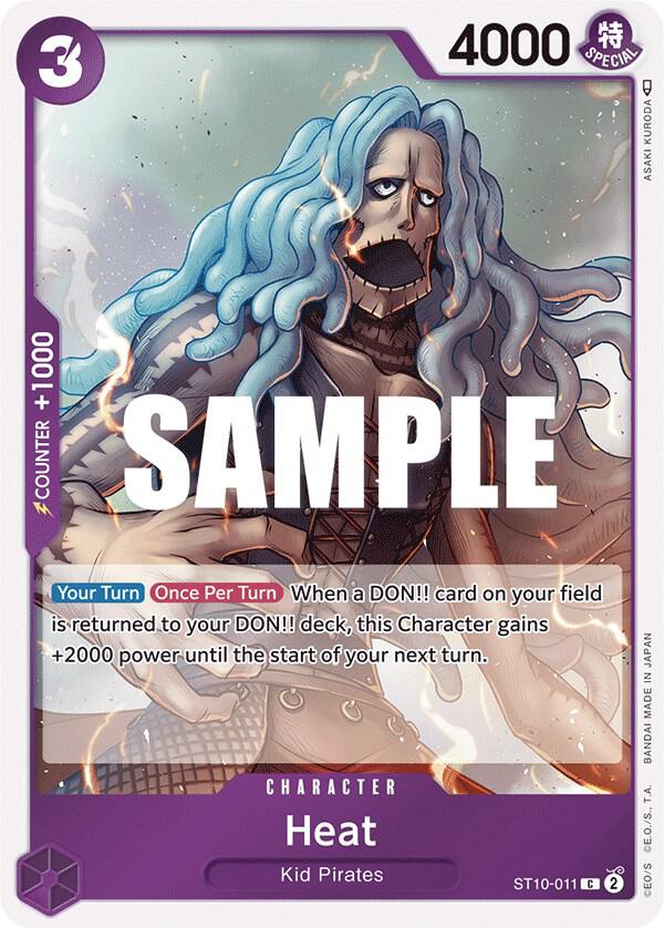 Heat onepiece card