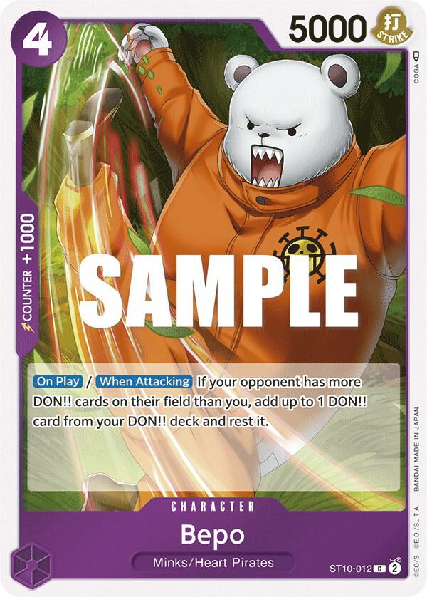 Bepo onepiece card