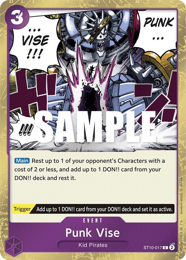 Punk Vise onepiece card