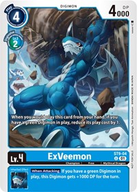 ExVeemon (ST9-04) (NYCC 2023 Demo Deck) - Digimon Demo Deck Exclusive Cards - Digimon card