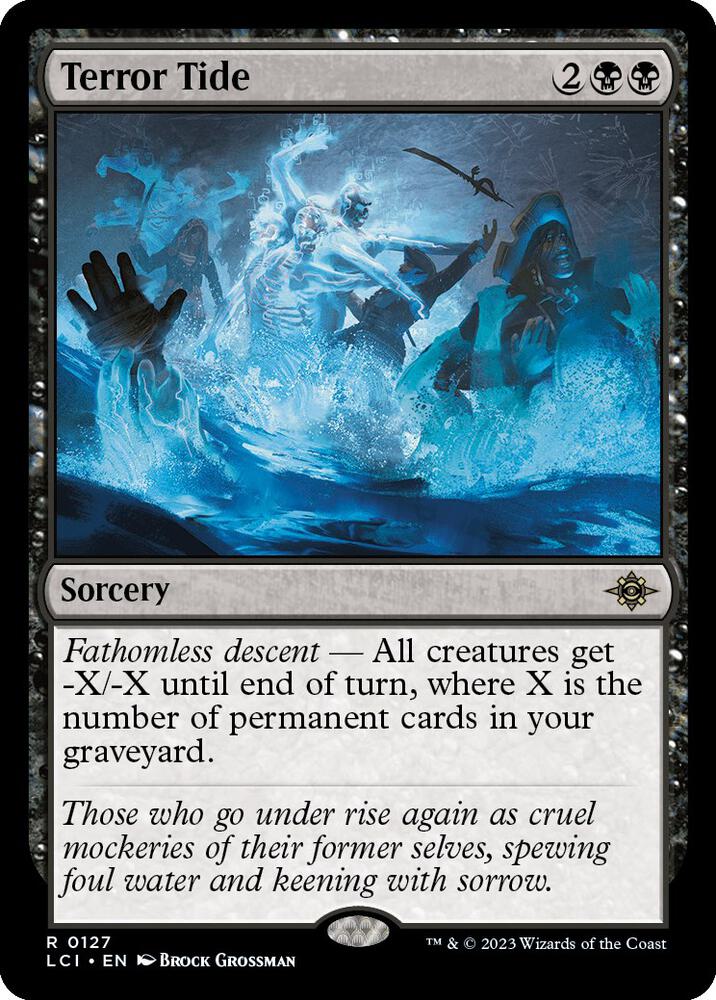 Terror Tide The Lost Caverns of Ixalan Magic The Gathering