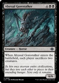 Abyssal Gorestalker - The Lost Caverns of Ixalan - Magic: The Gathering card