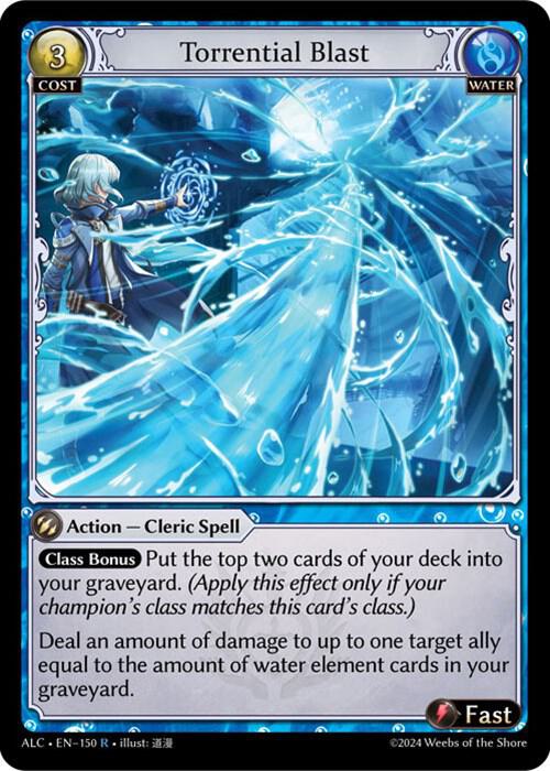 Torrential Blast - Alchemical Revolution - Grand Archive TCG