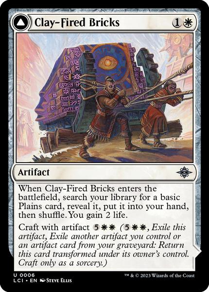 Clay-Fired Bricks - The Lost Caverns of Ixalan - Magic: The