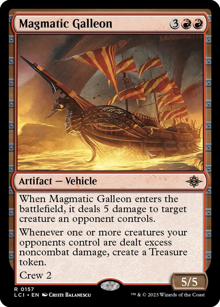Magmatic Galleon - The Lost Caverns of Ixalan - Magic: The