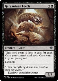 Gargantuan Leech
