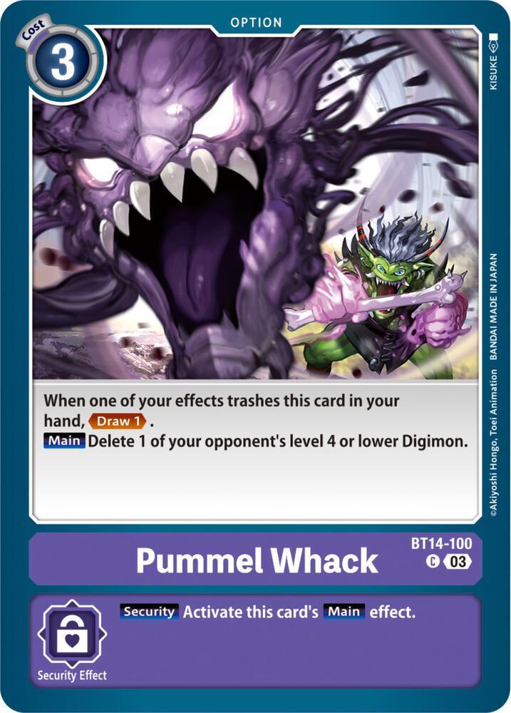 Pummel Whack - Blast Ace - Digimon Card Game - TCGplayer.com