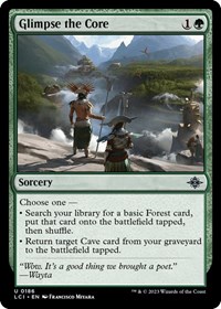 Glimpse the Core - The Lost Caverns of Ixalan - Magic: The Gathering card