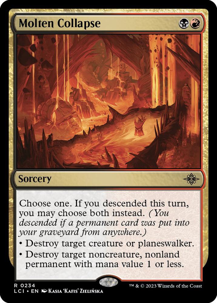 Molten Collapse - The Lost Caverns of Ixalan - Magic: The