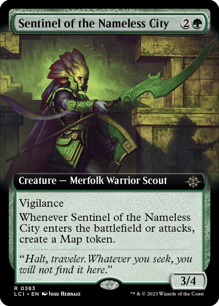 Sentinel of the Nameless City (Extended Art) - The Lost Caverns of