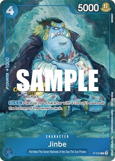 Jinbe (CS 2023 Event Pack) One Piece Promotion Cards card price