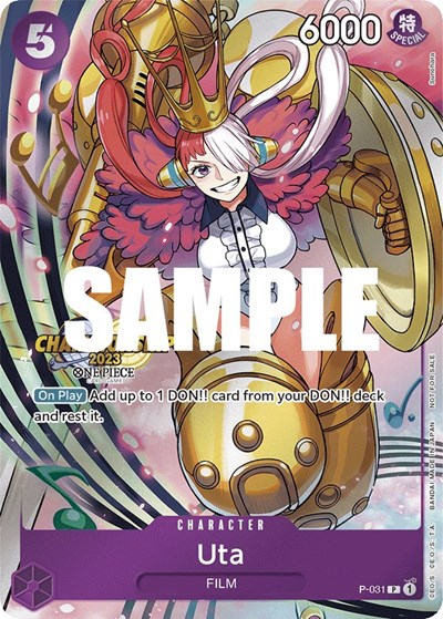 Uta (CS 2023 Event Pack) One Piece Promotion Cards card price