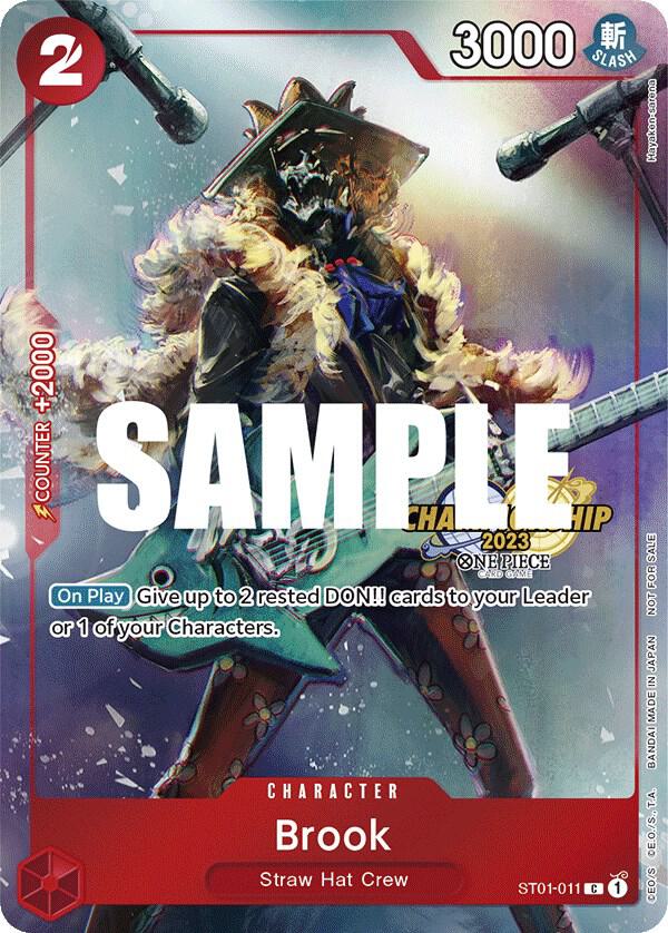 Brook (CS 2023 Celebration Pack) - One Piece Promotion Cards
