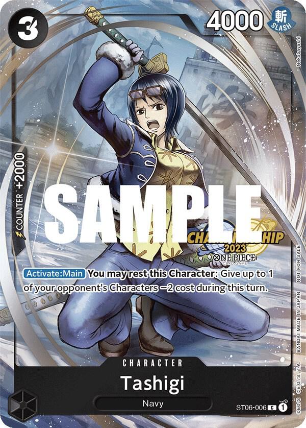 Tashigi (CS 2023 Celebration Pack) - One Piece Promotion Cards