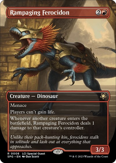 Rampaging Ferocidon Borderless