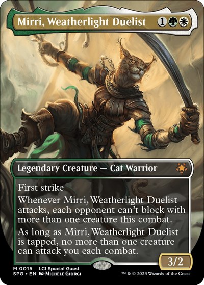 Mirri Weatherlight Duelist Borderless